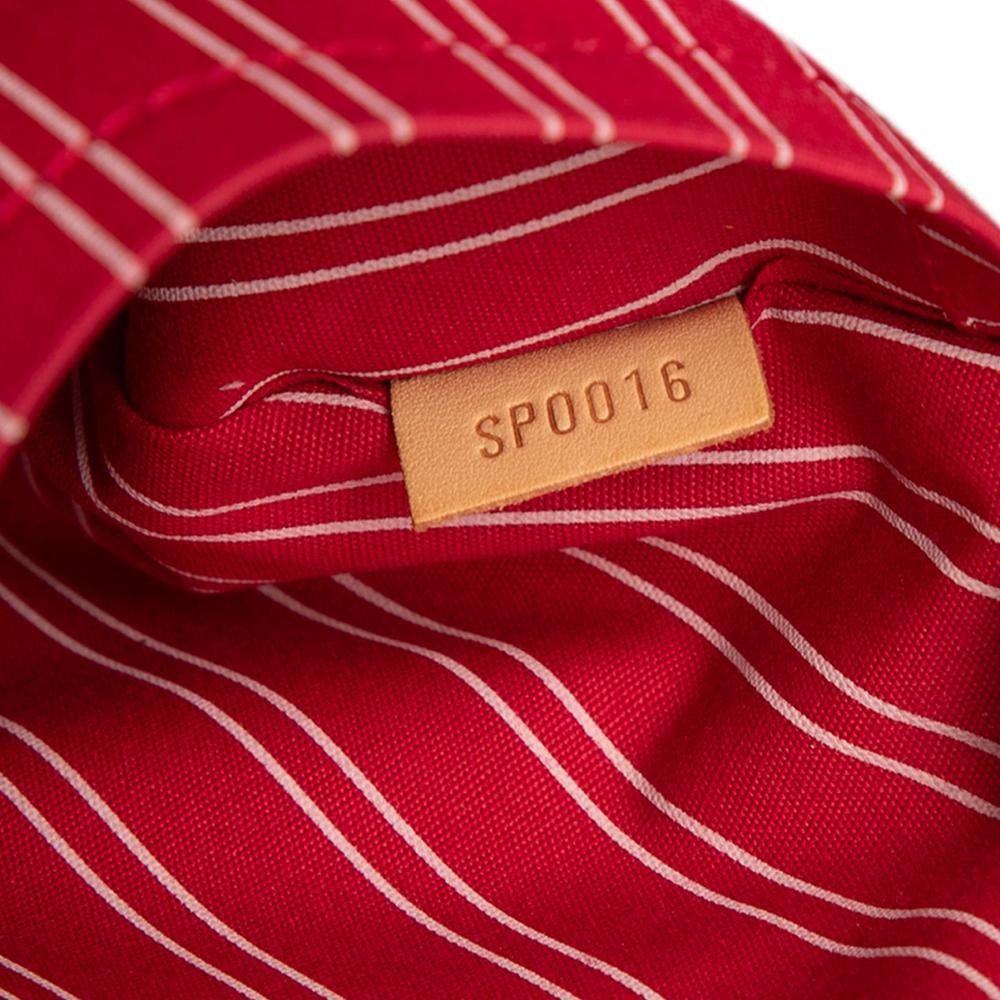 Louis Vuitton B Louis Vuitton Pink Canvas Fabric Antigua Cabas MM France