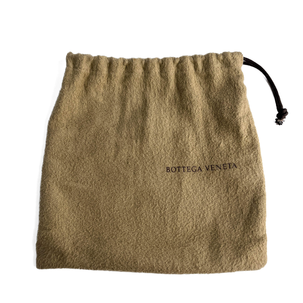 Bottega Veneta Knot Leather & Sequin Minauderie Clutch Bicolor