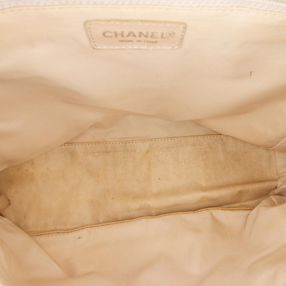 Chanel B Chanel Brown Nylon Fabric New Travel Line Backpack Italy