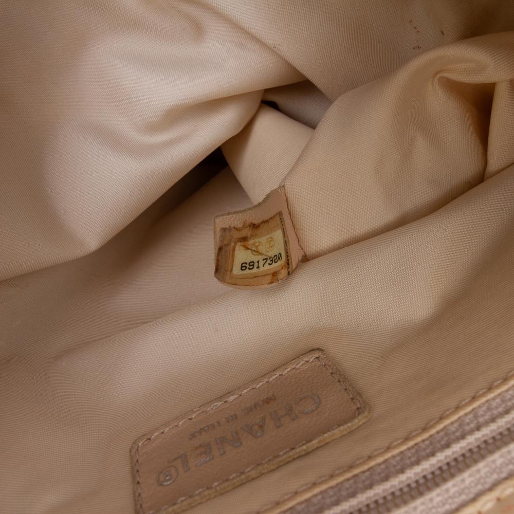 Chanel B Chanel Brown Nylon Fabric New Travel Line Backpack Italy