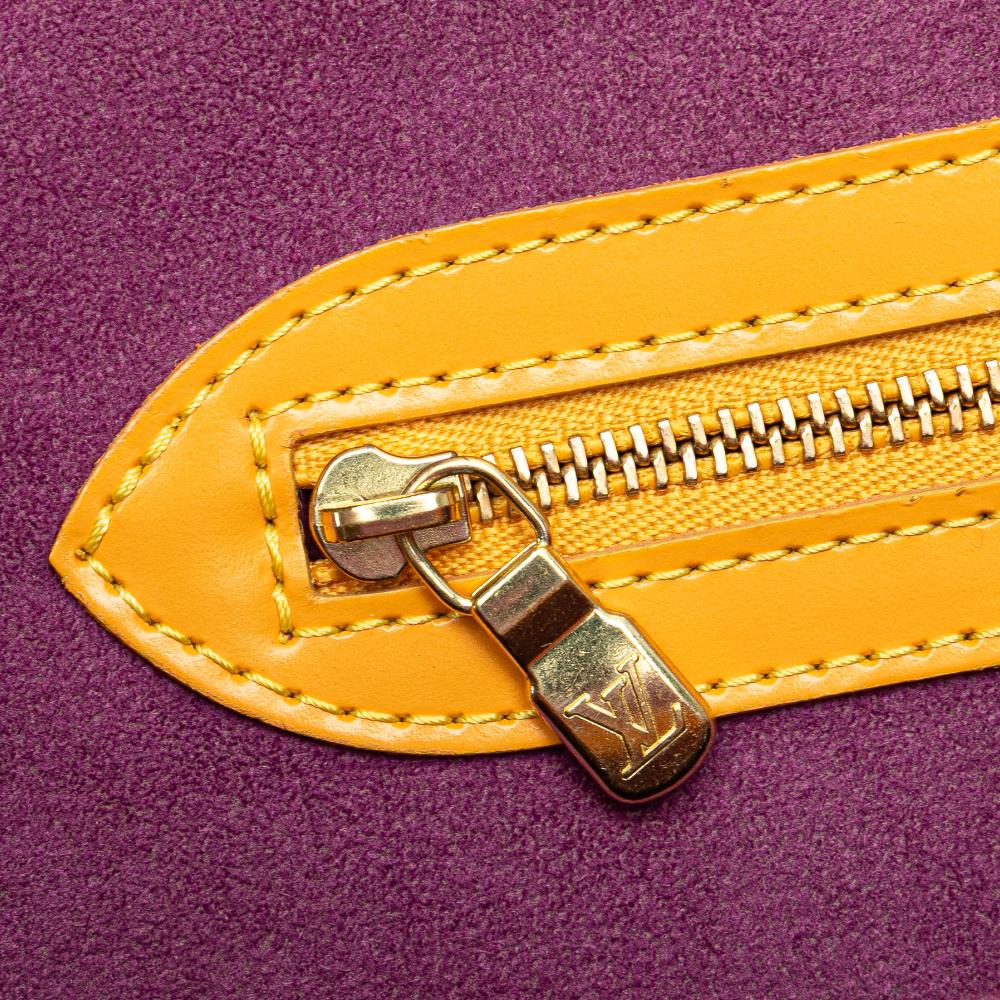 Louis Vuitton B Louis Vuitton Yellow Epi Leather Leather Epi Lussac France