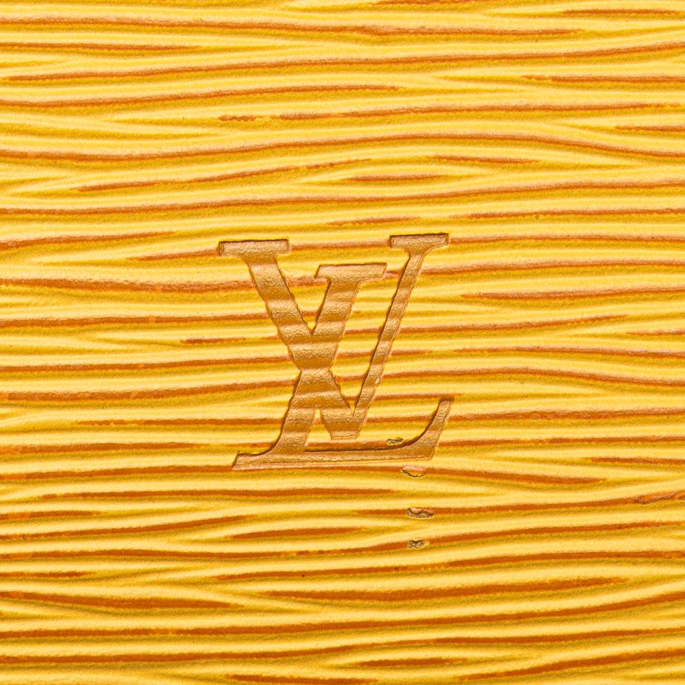 Louis Vuitton B Louis Vuitton Yellow Epi Leather Leather Epi Lussac France