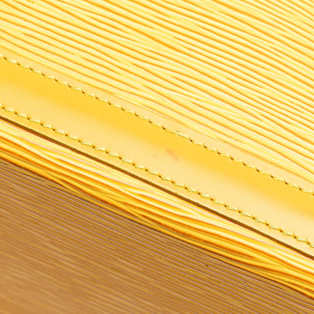 Louis Vuitton B Louis Vuitton Yellow Epi Leather Leather Epi Lussac France