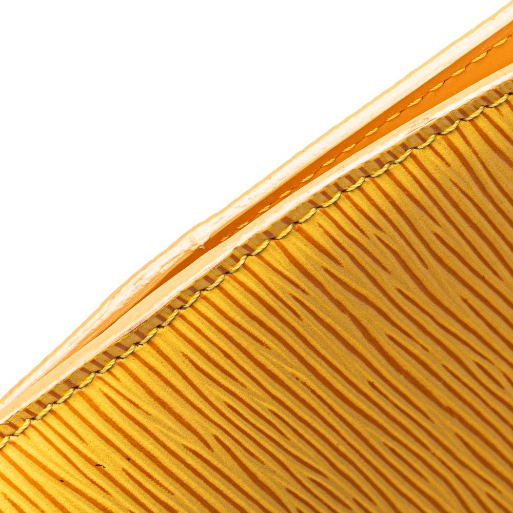 Louis Vuitton B Louis Vuitton Yellow Epi Leather Leather Epi Lussac France