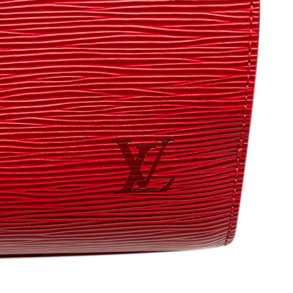 Louis Vuitton B Louis Vuitton Red Epi Leather Leather Epi Pont Neuf France