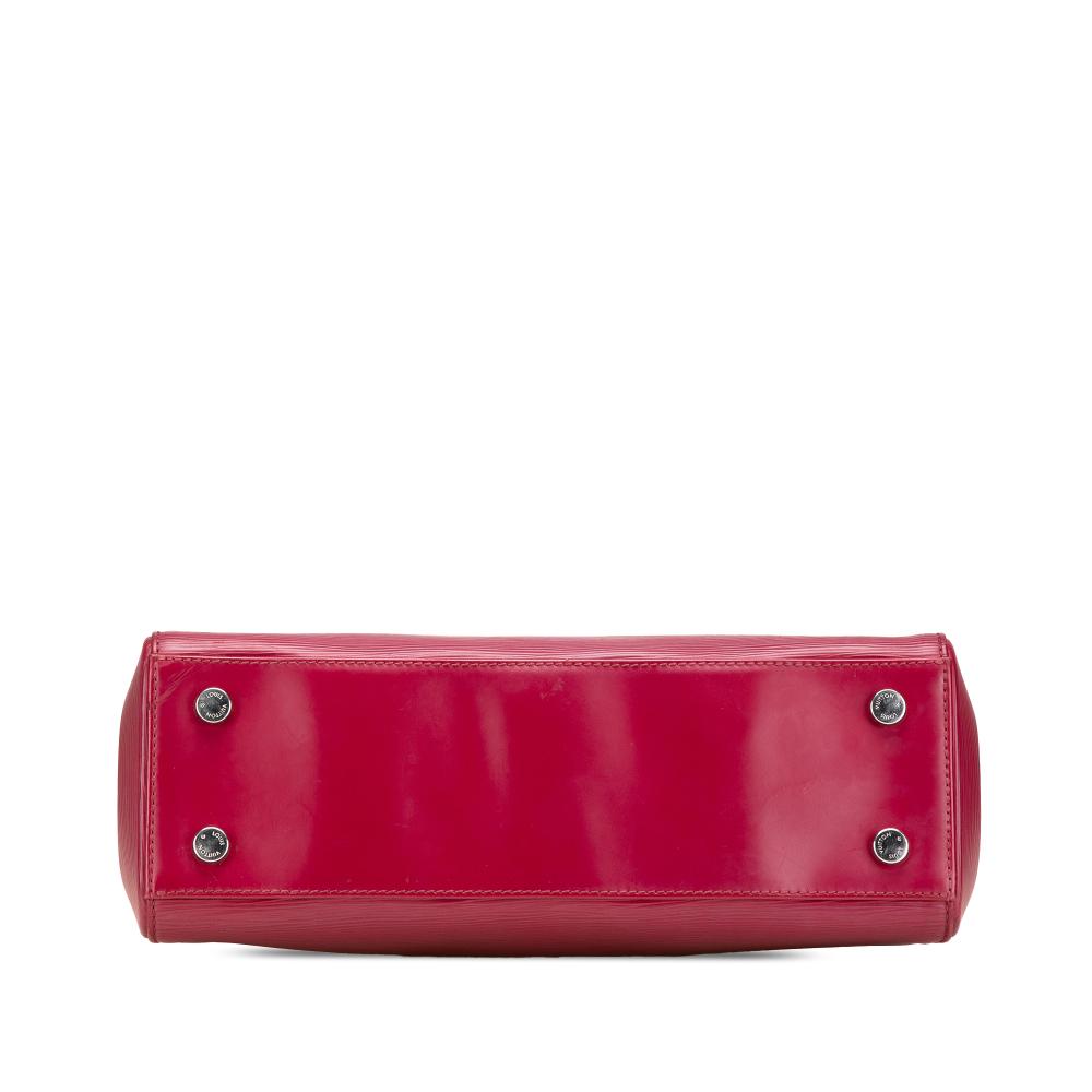 Louis Vuitton B Louis Vuitton Red Epi Leather Leather Epi Brea MM France