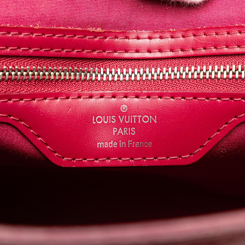 Louis Vuitton B Louis Vuitton Red Epi Leather Leather Epi Brea MM France