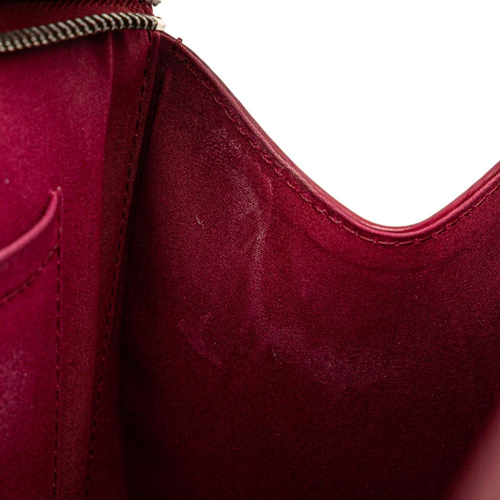 Louis Vuitton B Louis Vuitton Red Epi Leather Leather Epi Brea MM France