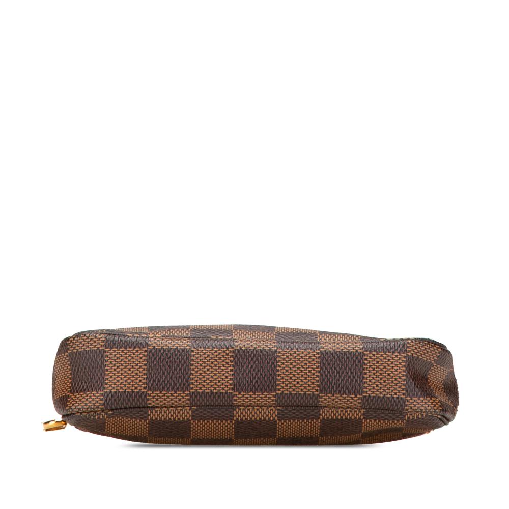 Louis Vuitton B Louis Vuitton Brown Damier Canvas Canvas Damier Ebene Mini Pochette Accessoires France