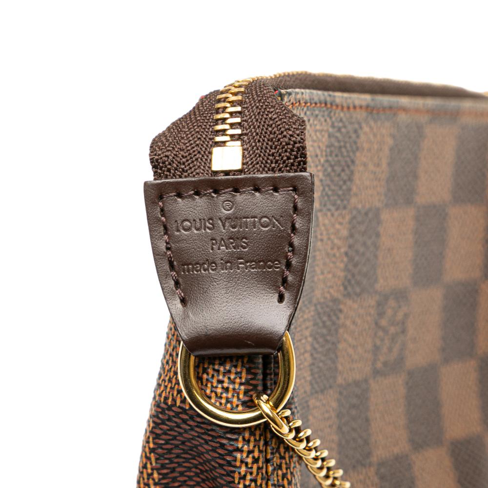 Louis Vuitton B Louis Vuitton Brown Damier Canvas Canvas Damier Ebene Mini Pochette Accessoires France