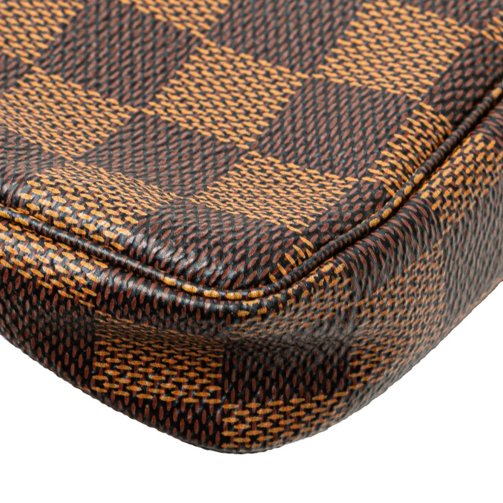 Louis Vuitton B Louis Vuitton Brown Damier Canvas Canvas Damier Ebene Mini Pochette Accessoires France