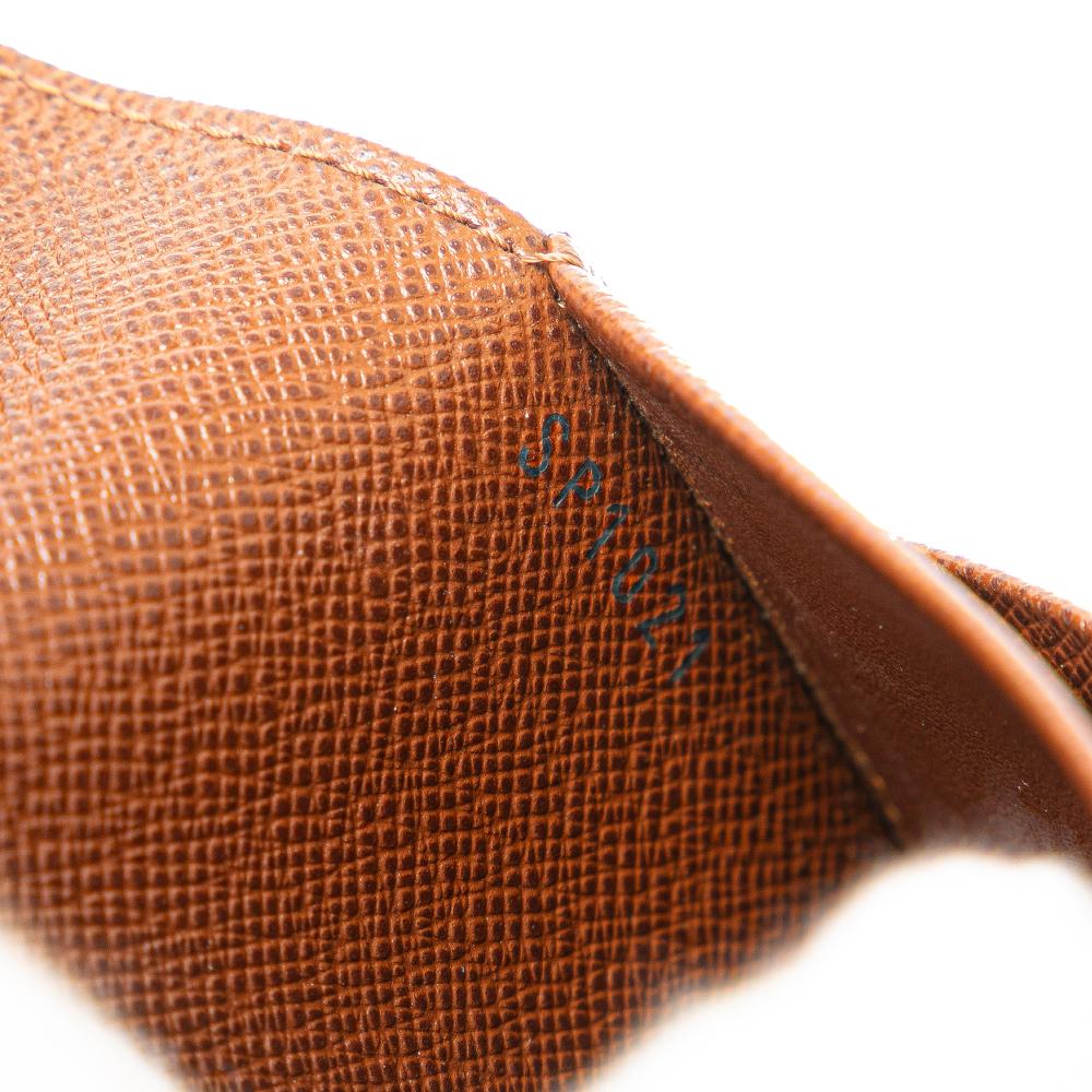 Louis Vuitton B Louis Vuitton Brown Monogram Canvas Canvas Monogram Porte Papier Zipped Wallet France