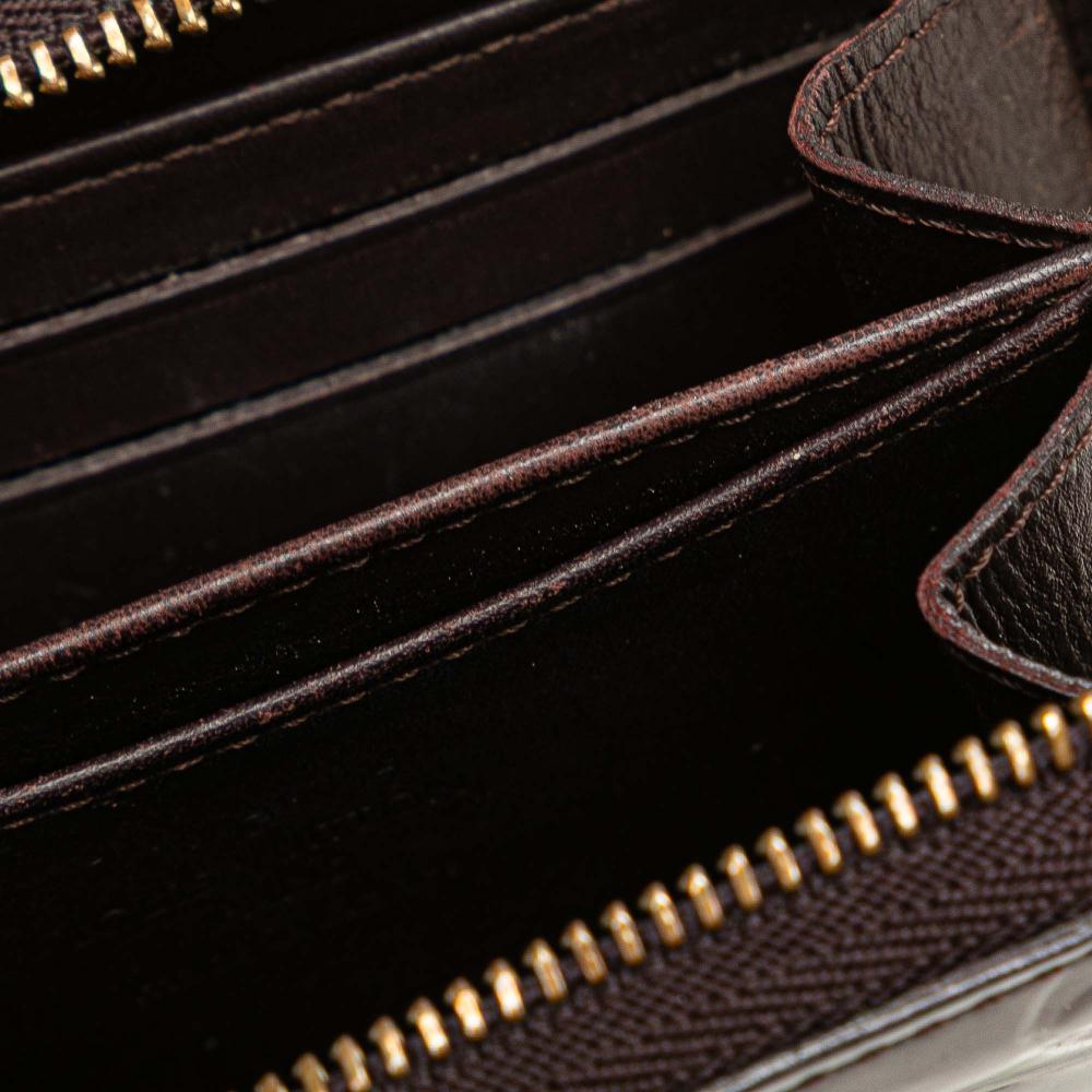 Louis Vuitton B Louis Vuitton Purple Vernis Leather Leather Monogram Vernis Zippy Coin Purse France