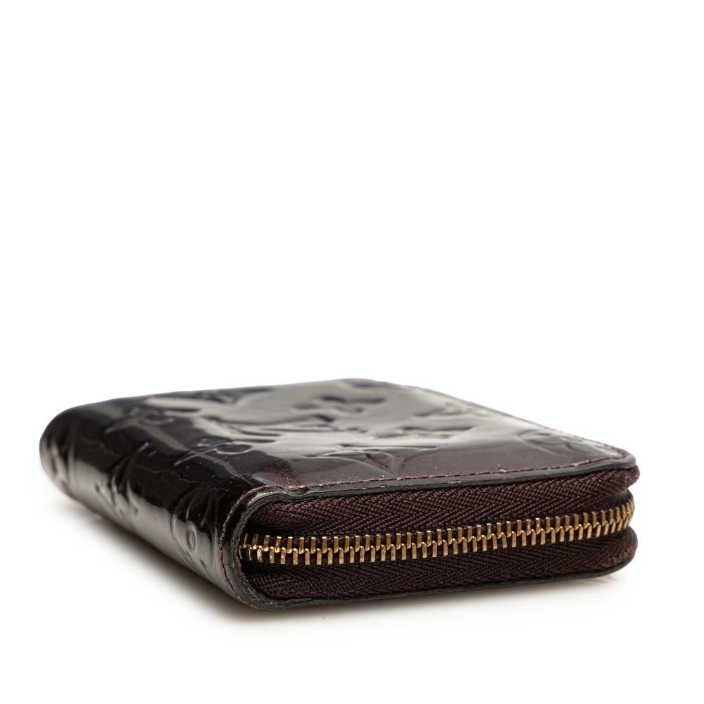 Louis Vuitton B Louis Vuitton Purple Vernis Leather Leather Monogram Vernis Zippy Coin Purse France