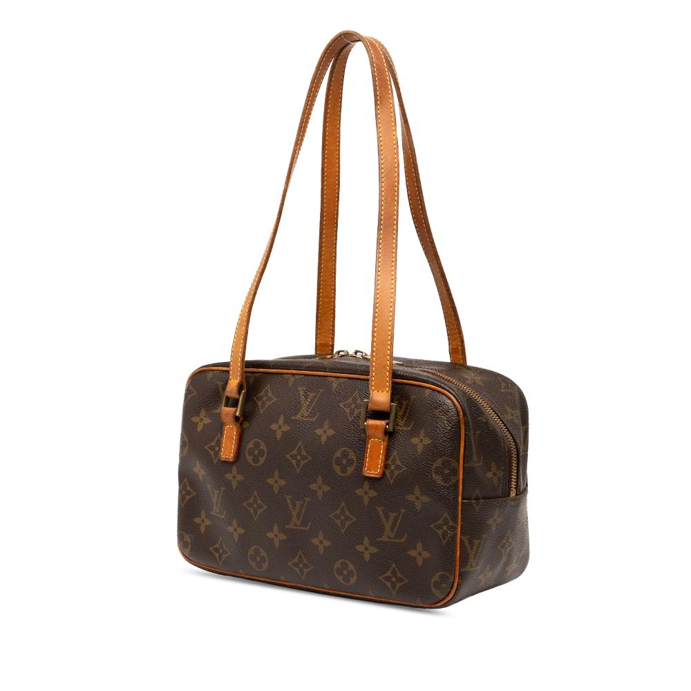 Louis Vuitton B Louis Vuitton Brown Monogram Canvas Fabric Monogram Cite MM France