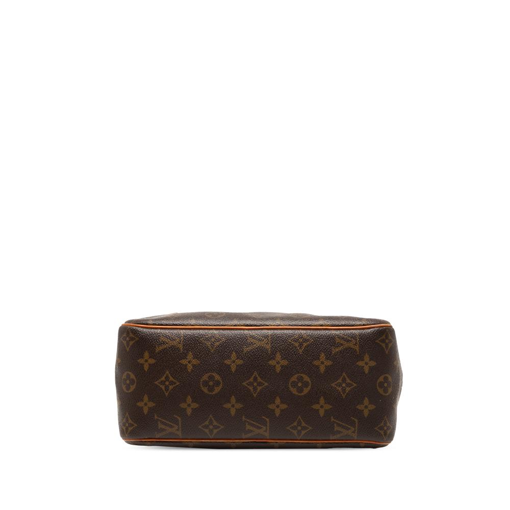 Louis Vuitton B Louis Vuitton Brown Monogram Canvas Fabric Monogram Cite MM France