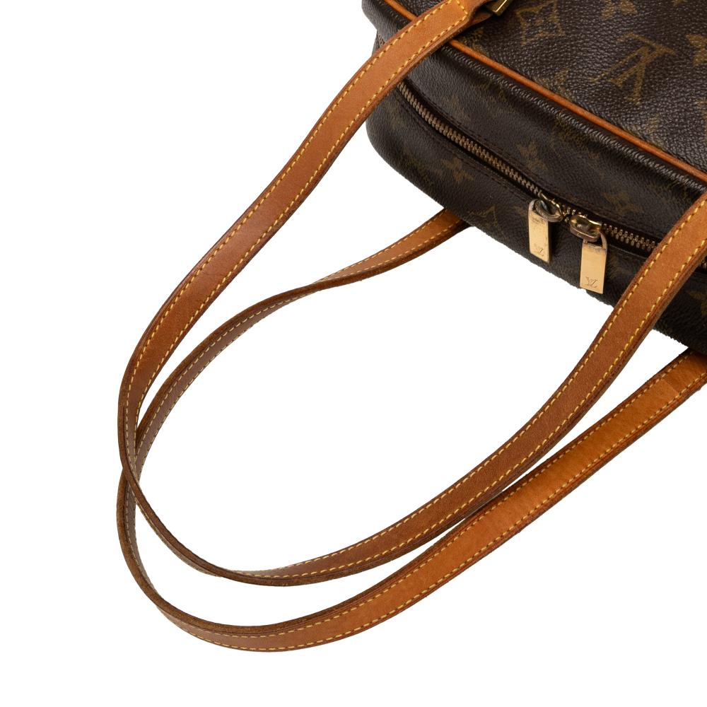 Louis Vuitton B Louis Vuitton Brown Monogram Canvas Fabric Monogram Cite MM France