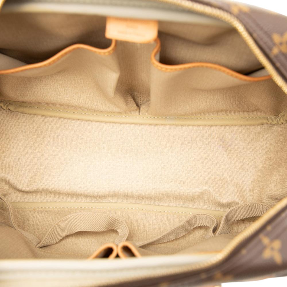 Louis Vuitton B Louis Vuitton Brown Monogram Canvas Fabric Monogram Deauville France