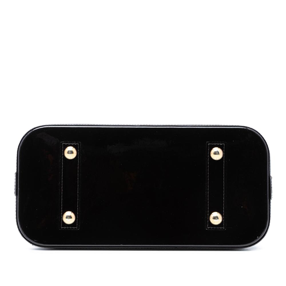 Louis Vuitton B Louis Vuitton Purple Vernis Leather Leather Monogram Vernis Alma PM France