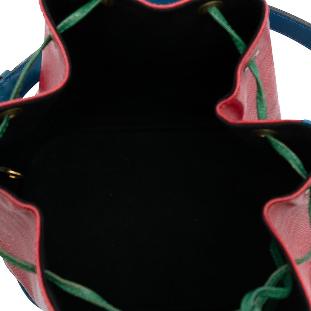 Louis Vuitton B Louis Vuitton Red Epi Leather Leather Epi Tricolor Noe GM France