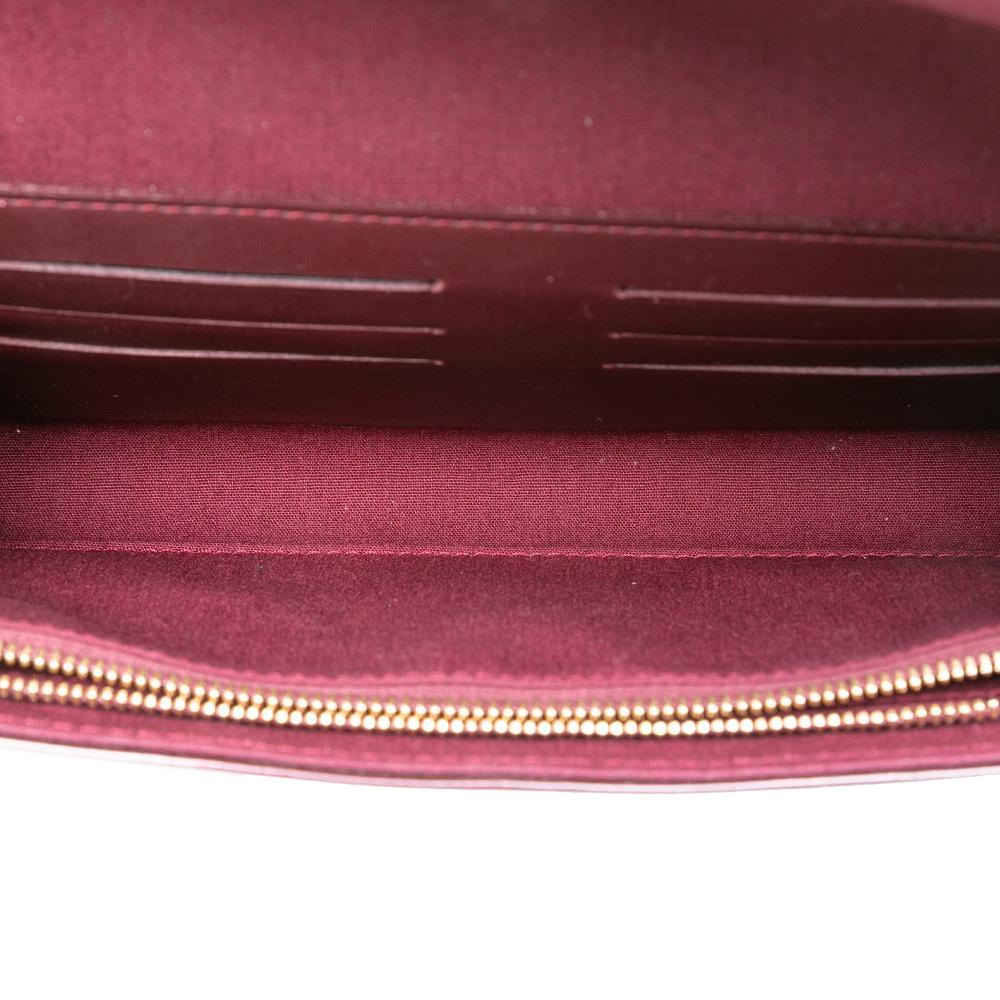 Louis Vuitton B Louis Vuitton Red Burgundy Vernis Leather Leather Monogram Vernis Rossmore MM France