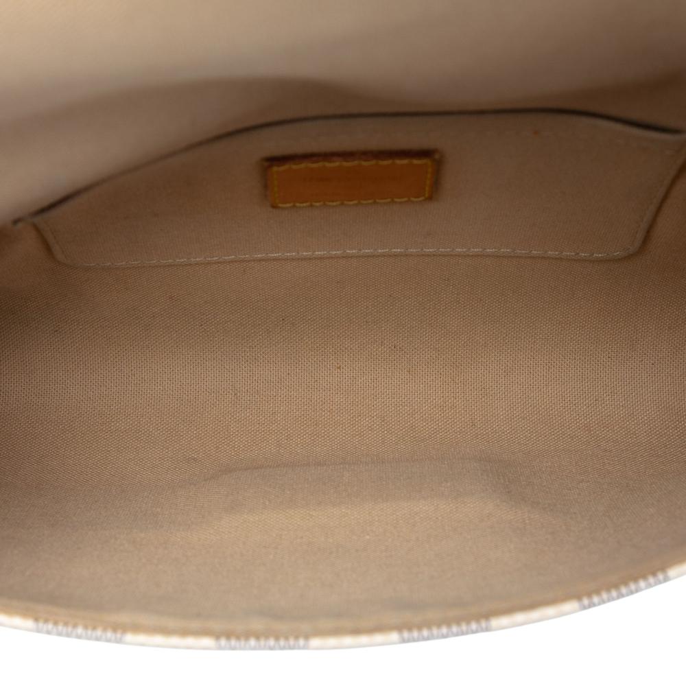 Louis Vuitton B Louis Vuitton White Damier Canvas Fabric Damier Azur Favorite MM France