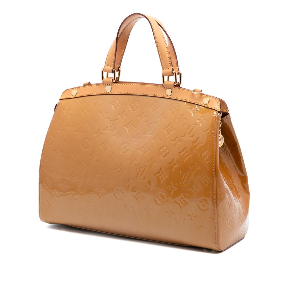 Louis Vuitton B Louis Vuitton Brown Vernis Leather Leather Monogram Vernis Brea GM France