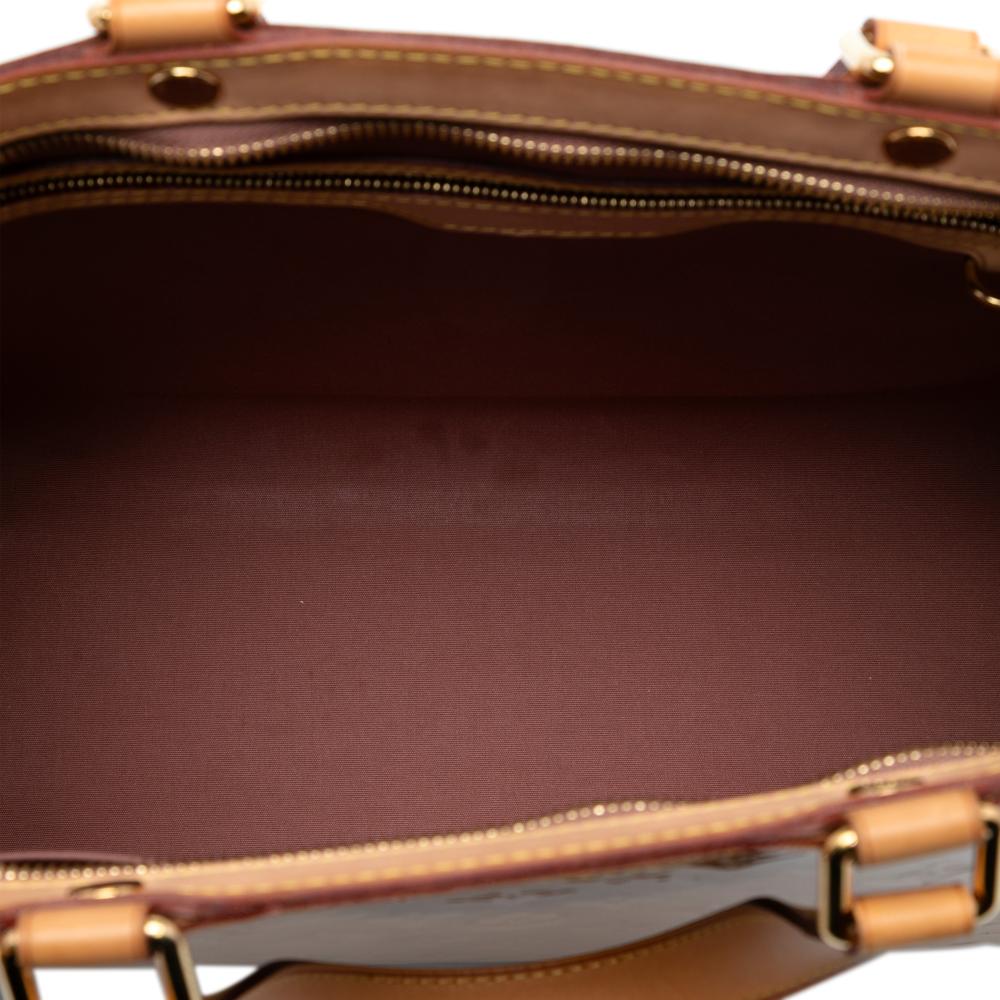 Louis Vuitton B Louis Vuitton Brown Vernis Leather Leather Monogram Vernis Brea GM France