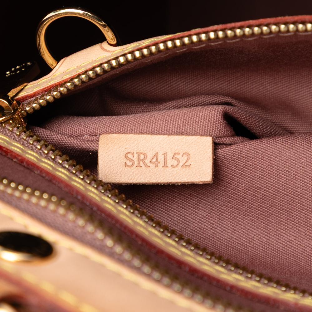 Louis Vuitton B Louis Vuitton Brown Vernis Leather Leather Monogram Vernis Brea GM France