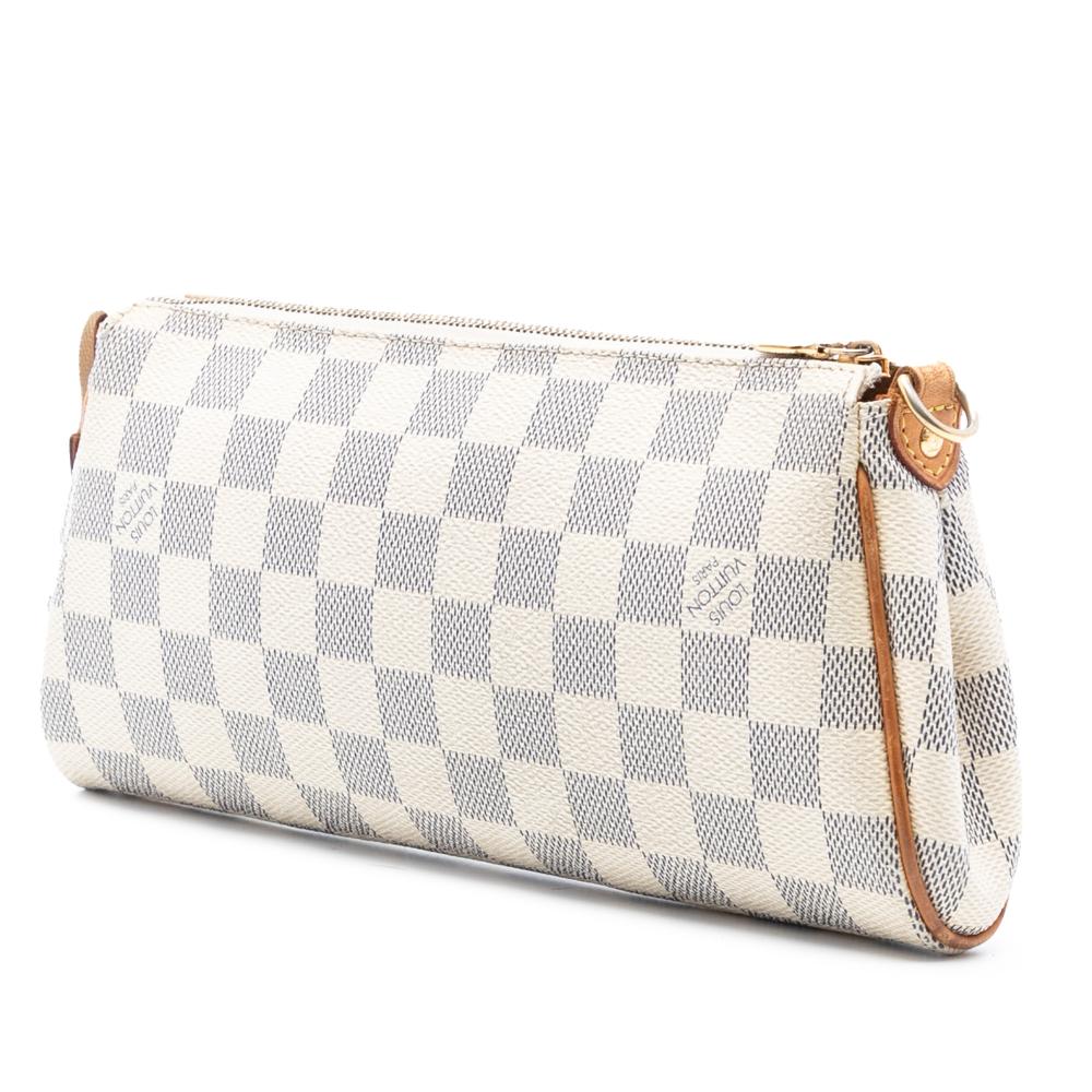 Louis Vuitton B Louis Vuitton White Damier Canvas Fabric Damier Azur Eva France
