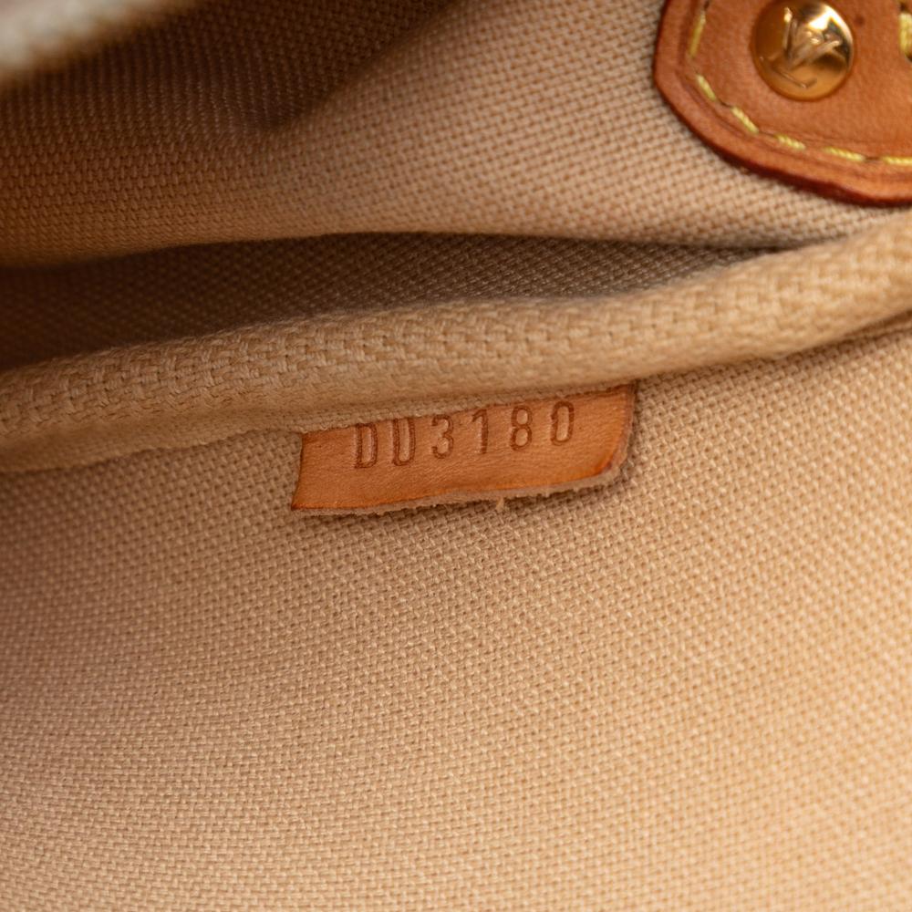 Louis Vuitton B Louis Vuitton White Damier Canvas Fabric Damier Azur Eva France