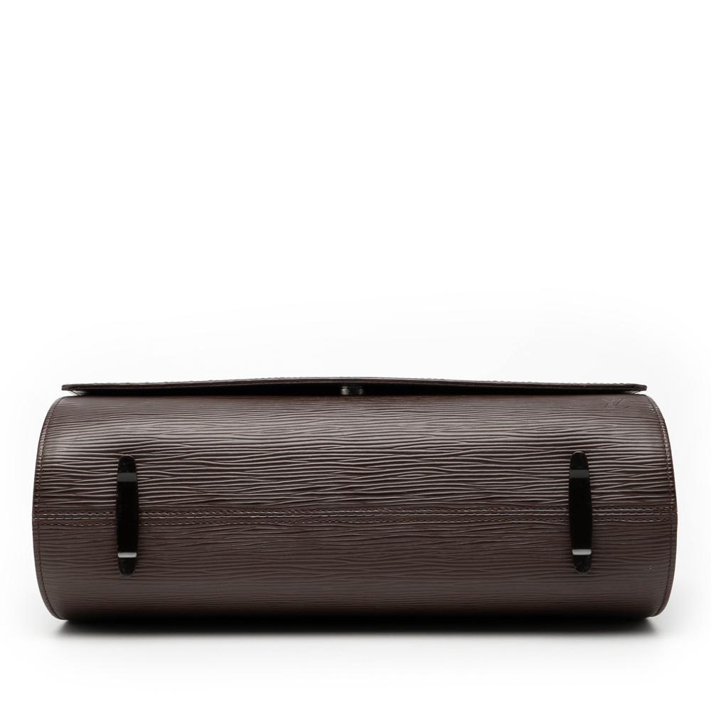 Louis Vuitton B Louis Vuitton Brown Dark Brown Epi Leather Leather Epi Nocturne PM France