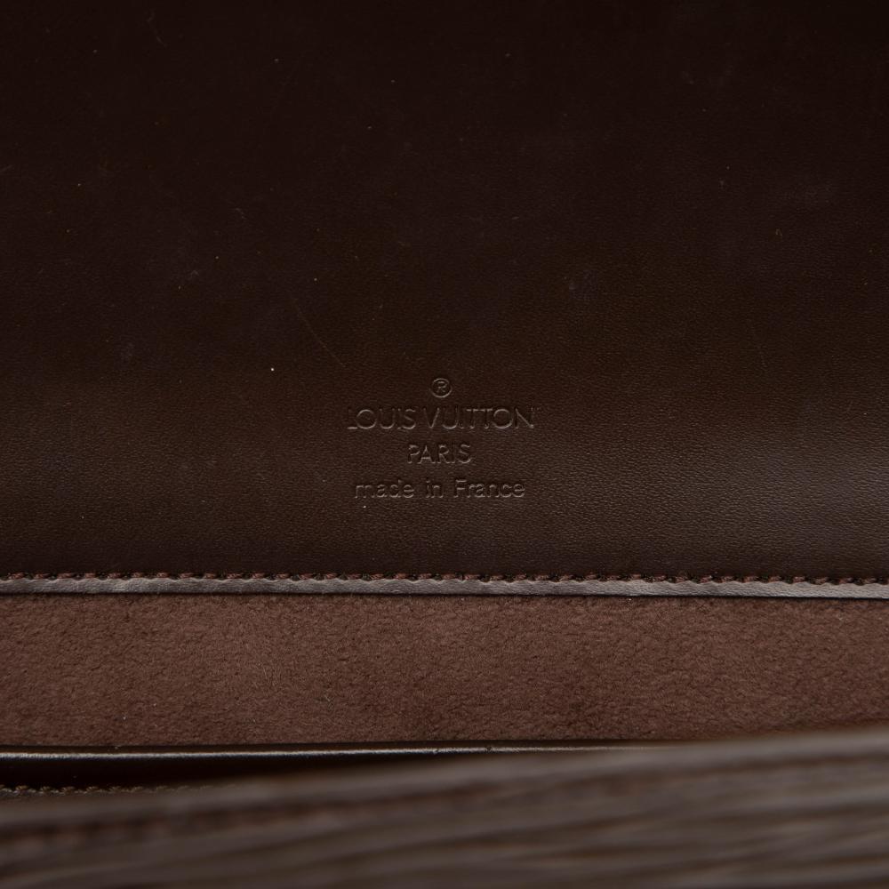 Louis Vuitton B Louis Vuitton Brown Dark Brown Epi Leather Leather Epi Nocturne PM France