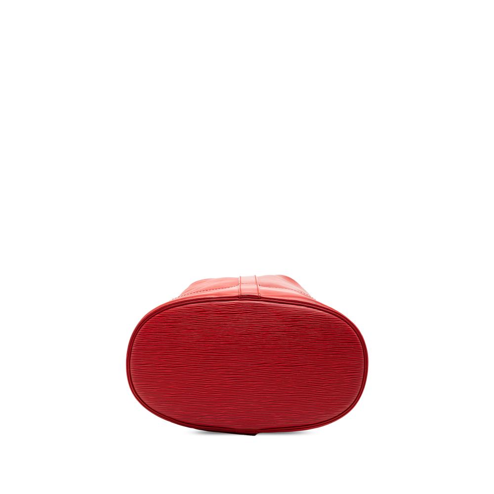 Louis Vuitton B Louis Vuitton Red Epi Leather Leather Epi Randonnee PM France