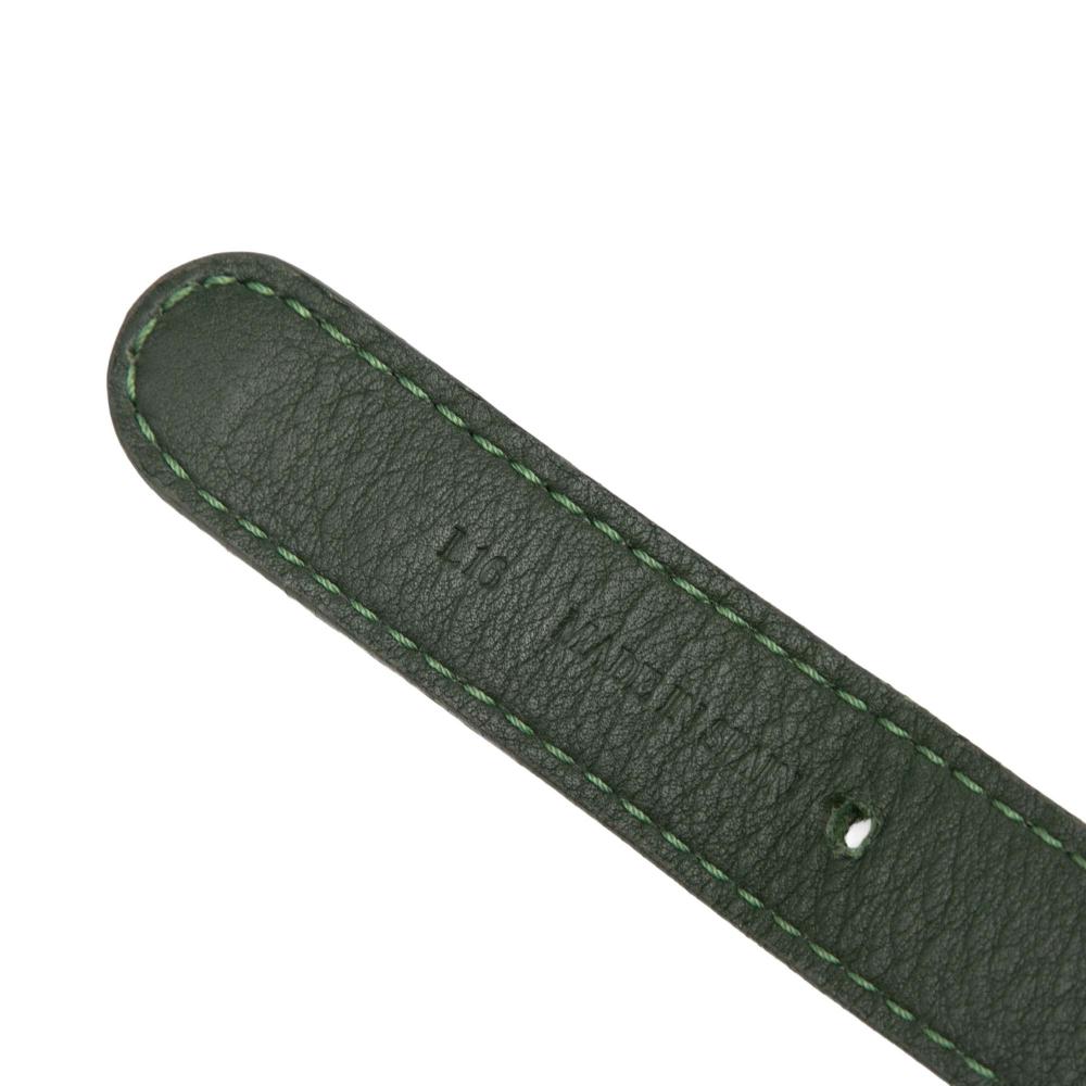 Loewe B LOEWE Green Dark Green Calf Leather Anton Crossbody Spain