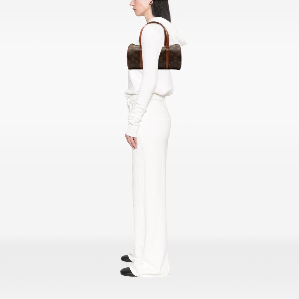 Louis Vuitton AB Louis Vuitton Brown Monogram Canvas Fabric Monogram Papillon 30 France