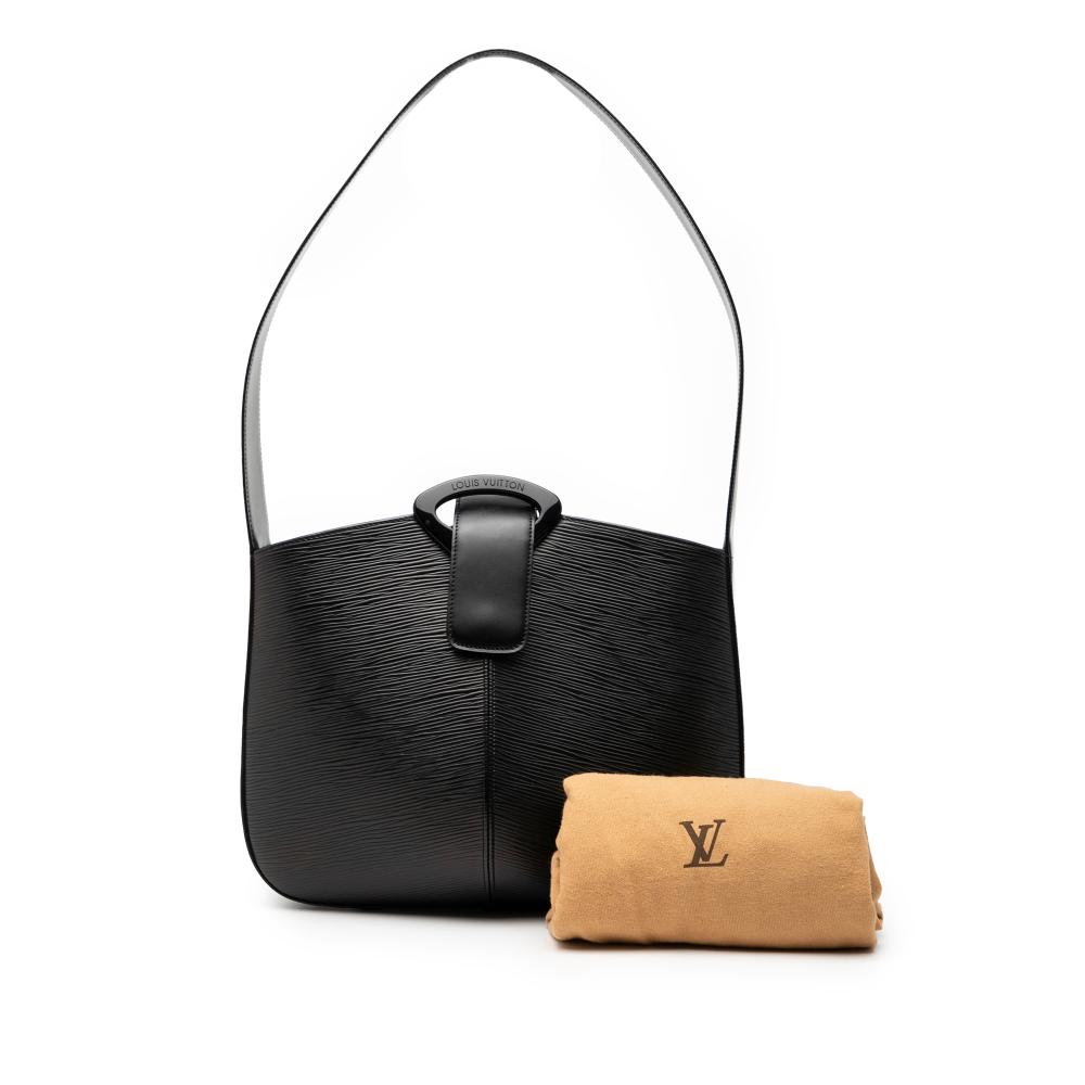 Louis Vuitton AB Louis Vuitton Black Epi Leather Leather Epi Reverie France