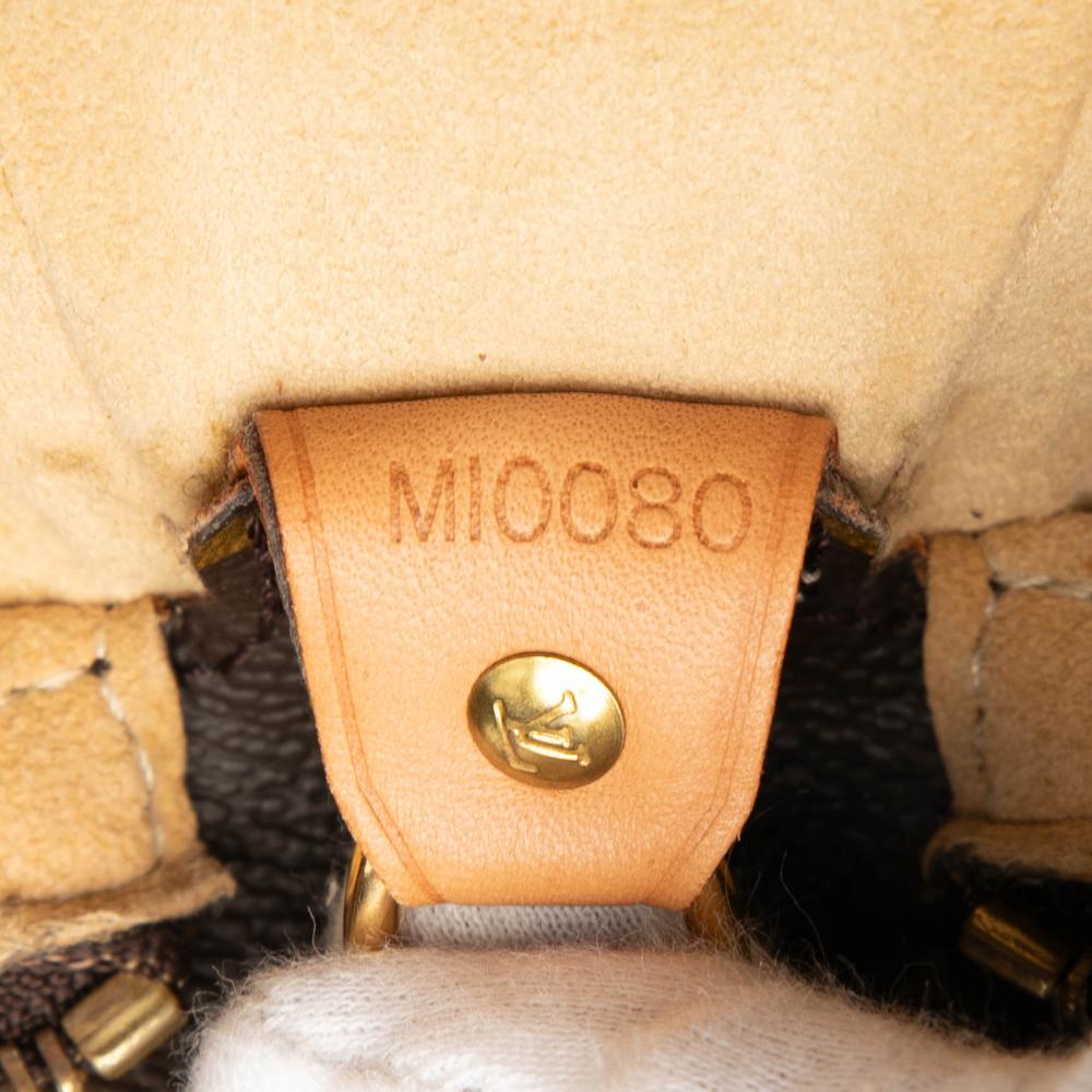 Louis Vuitton B Louis Vuitton Brown Monogram Canvas Fabric Monogram Looping GM France