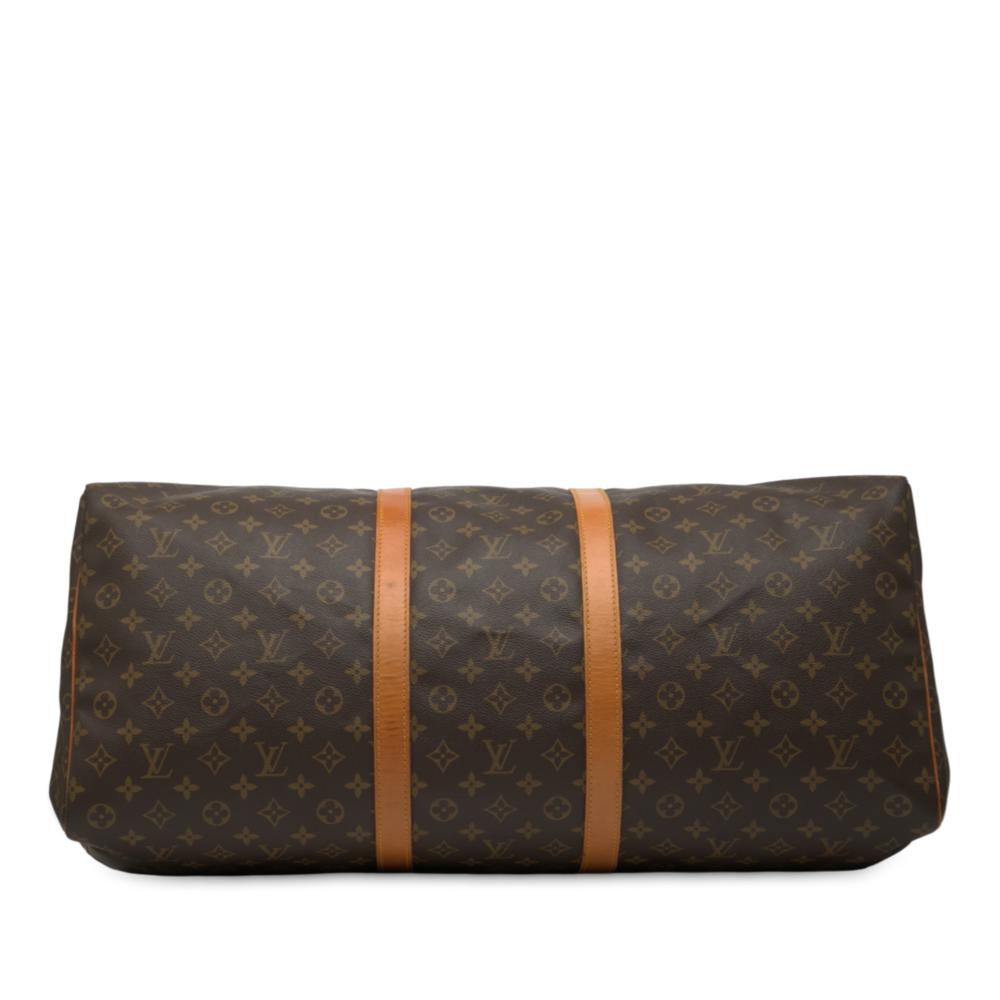 Louis Vuitton B Louis Vuitton Brown Monogram Canvas Fabric Monogram Keepall 60 France