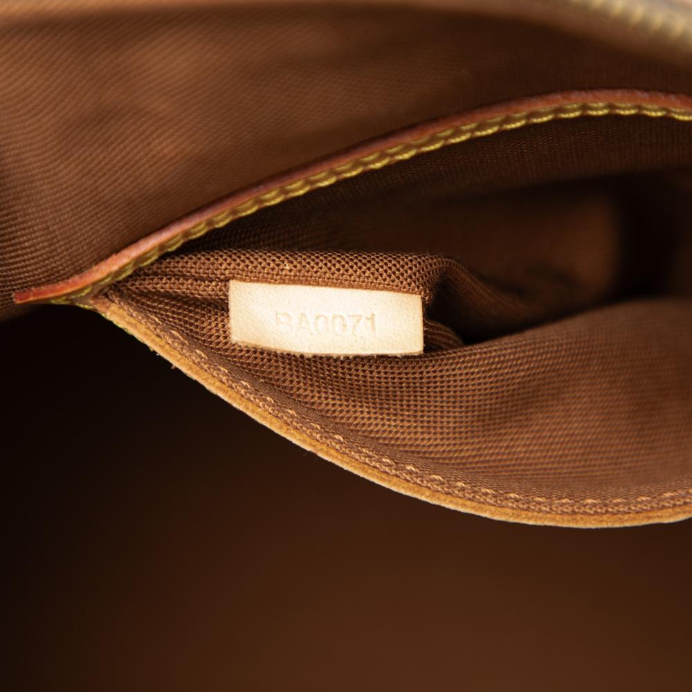 Louis Vuitton B Louis Vuitton Brown Monogram Canvas Fabric Monogram Alma PM France