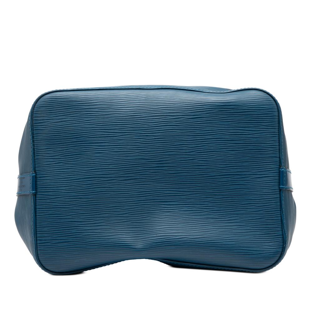 Louis Vuitton B Louis Vuitton Blue Epi Leather Leather Epi Petit Noe France