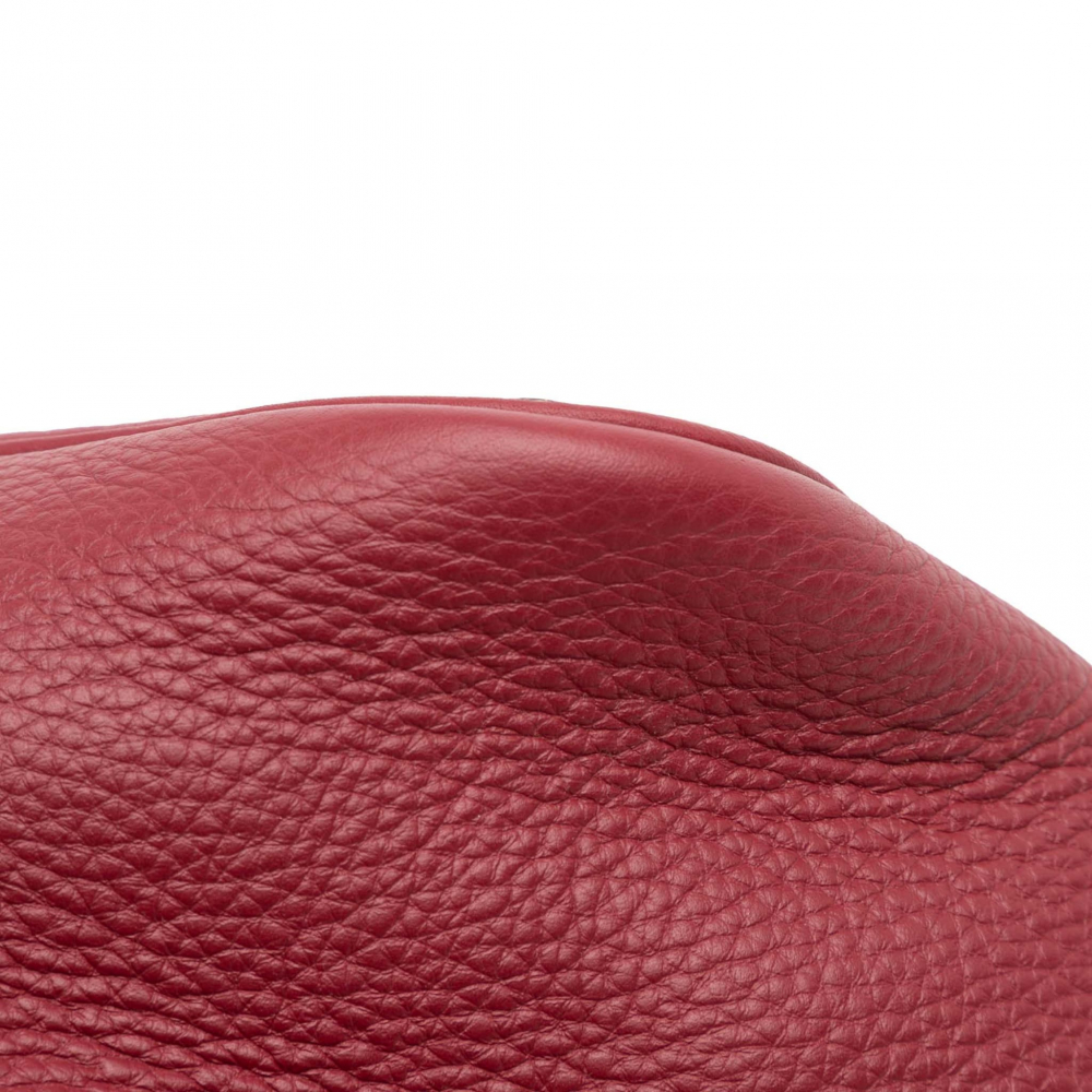 Hermès Picotin 22 Leather Lock Bucket Handbag Rouge H
