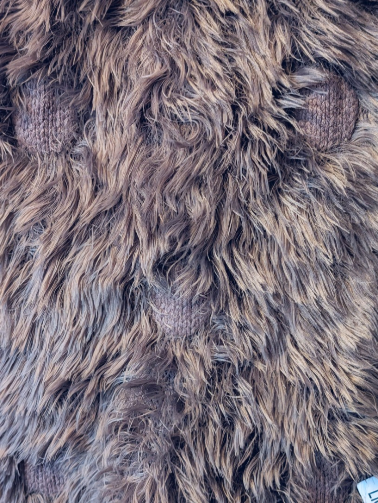 Liu Jo Longue écharpe laine et fourrure douce et légère