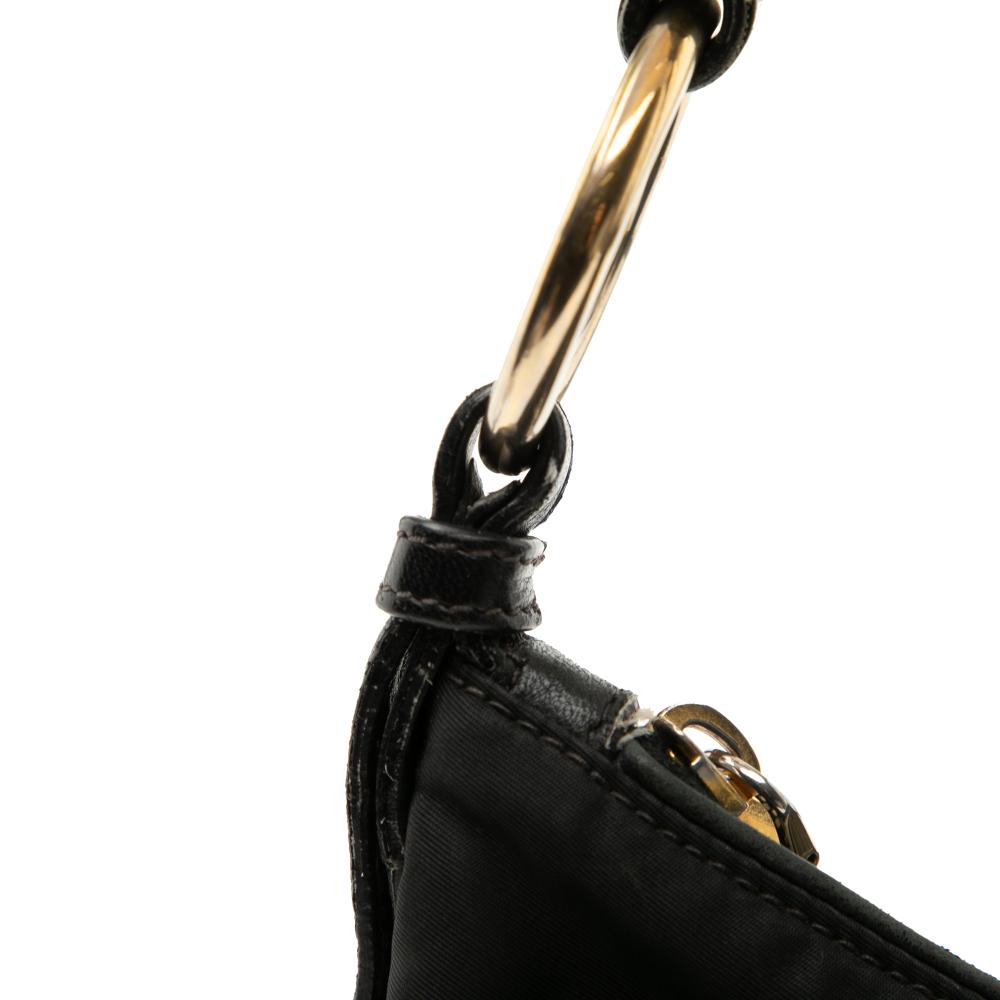 Prada B Prada Black Nylon Fabric Tessuto Shoulder Bag Turkey