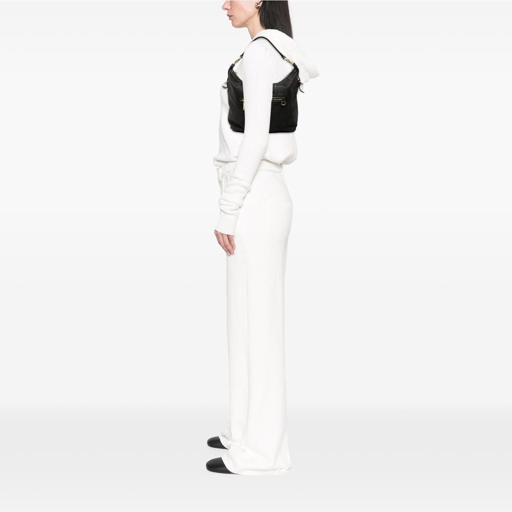 Prada B Prada Black Nylon Fabric Tessuto Shoulder Bag Turkey