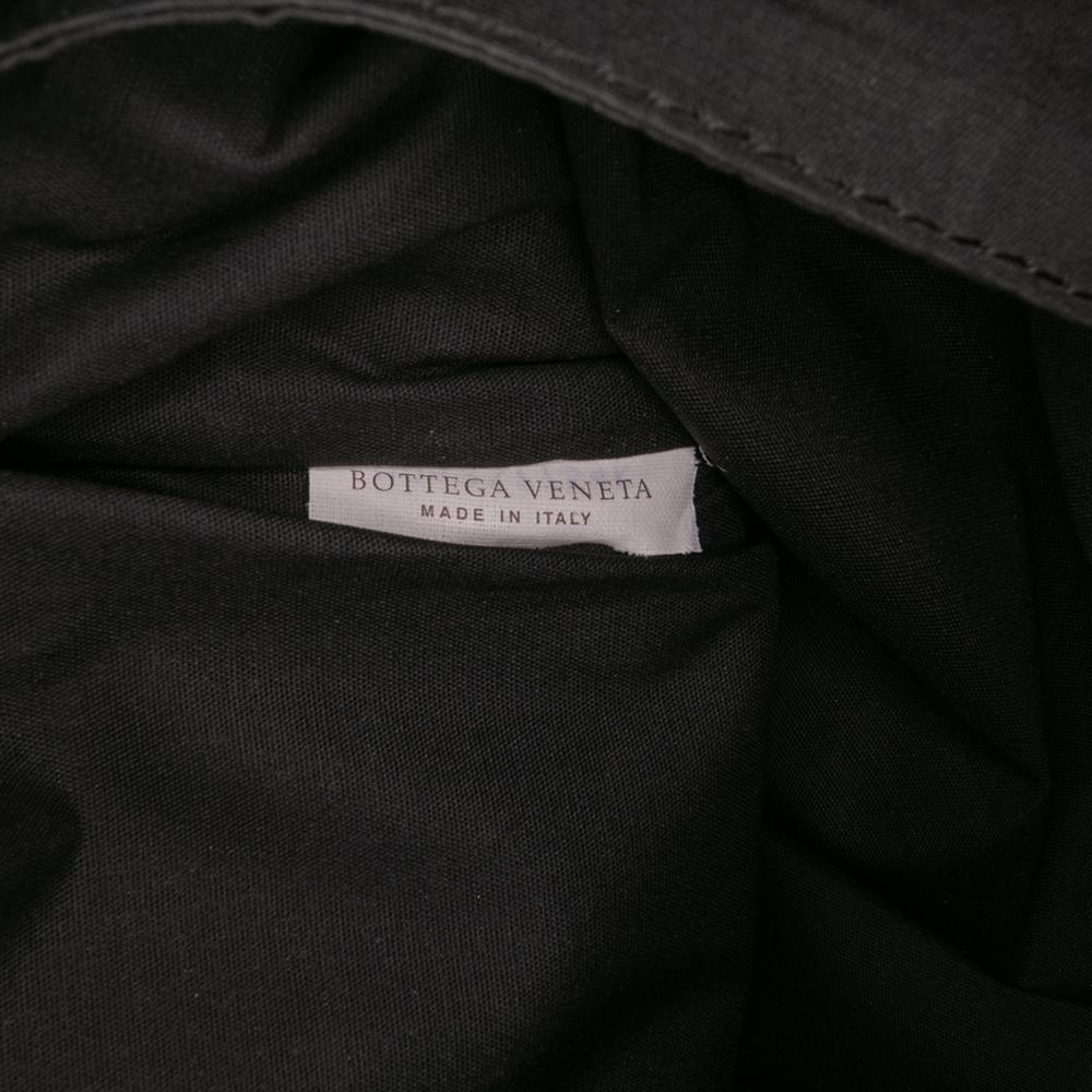 Bottega Veneta B Bottega Veneta Black Nappa Leather Leather Nappa Intrecciato Briefcase Italy