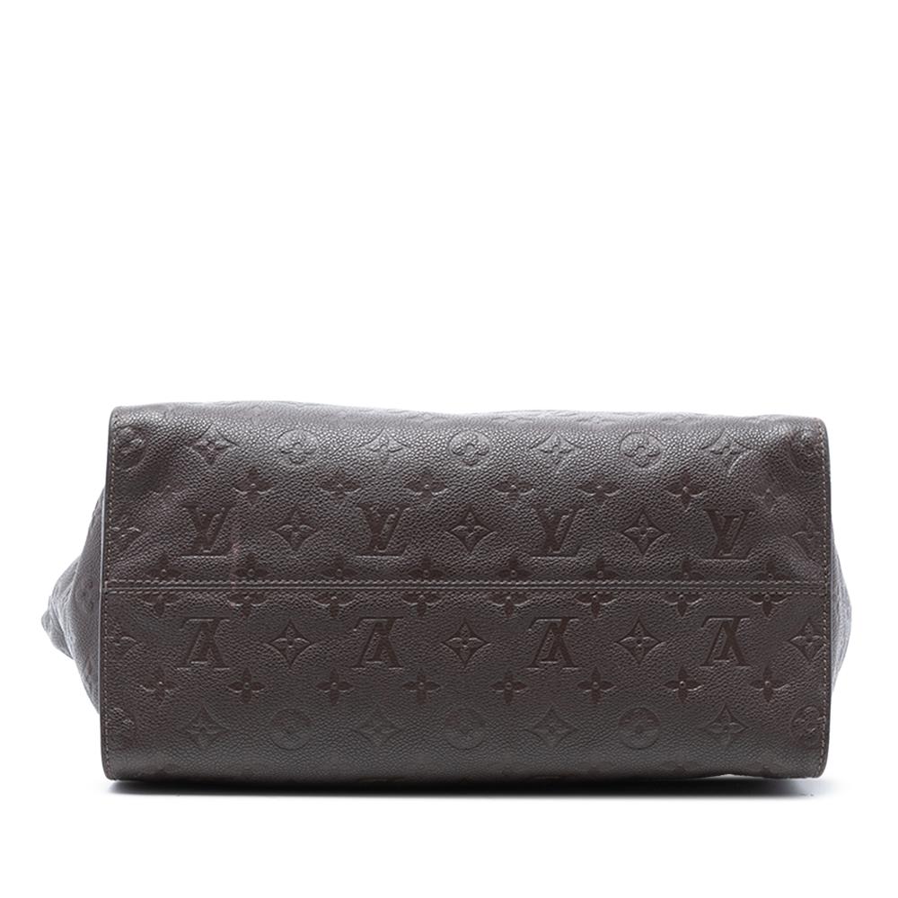 Louis Vuitton B Louis Vuitton Brown Dark Brown Calf Leather Monogram Empreinte Lumineuse PM France