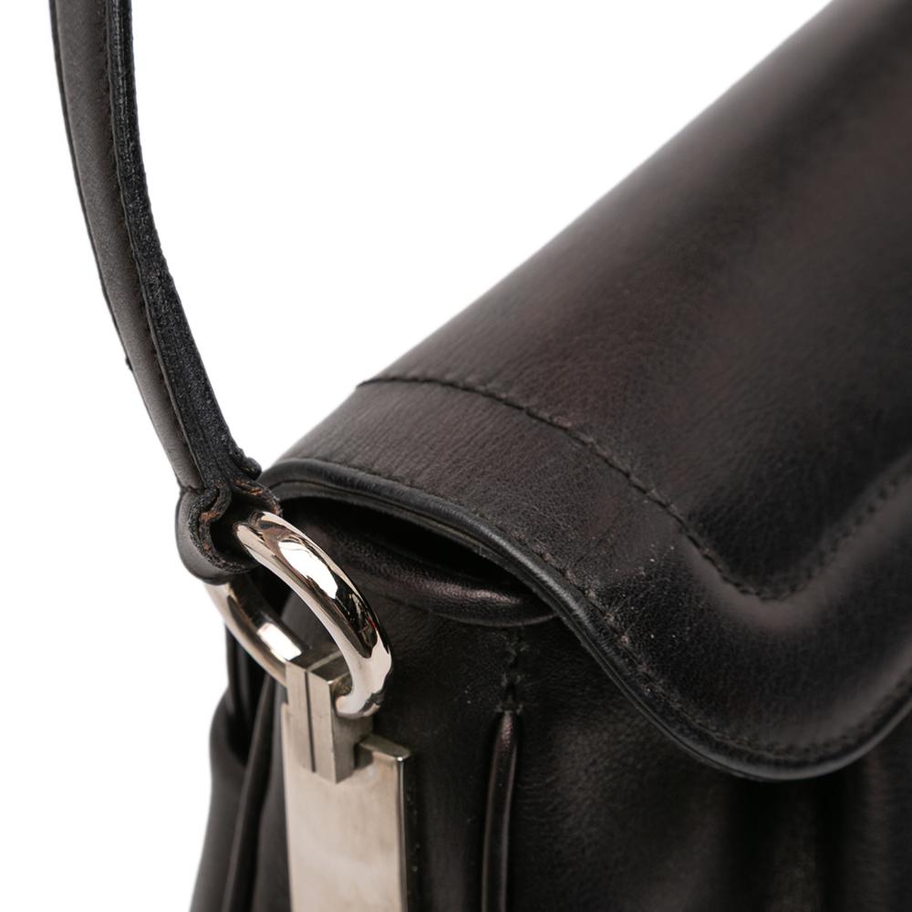 Cartier B Cartier Brown Dark Brown Calf Leather Panthere Shoulder Bag Italy