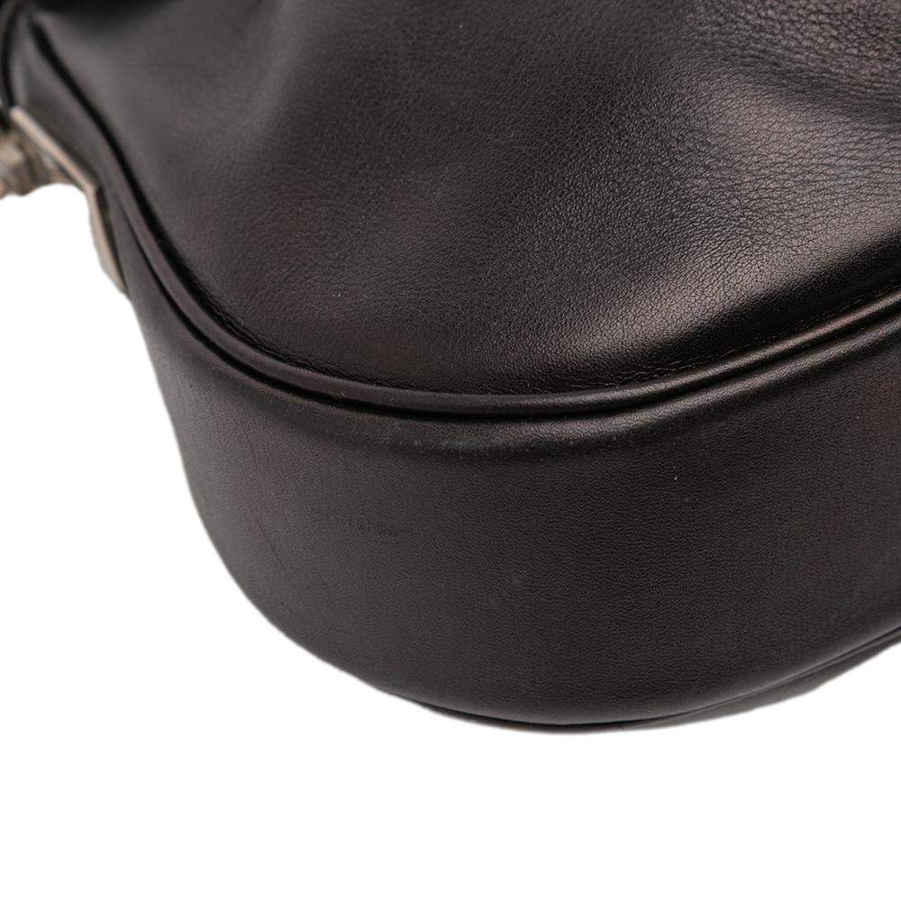 Cartier B Cartier Brown Dark Brown Calf Leather Panthere Shoulder Bag Italy