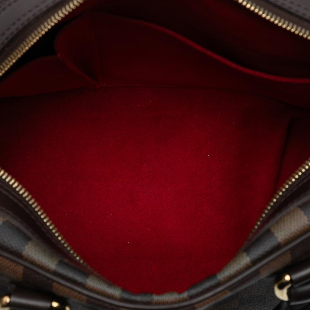 Louis Vuitton B Louis Vuitton Brown Damier Canvas Fabric Damier Ebene Duomo Spain